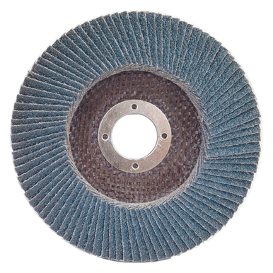 Norton® Charger™ R822 High Density Jumbo Coated Flap Disc, 4-1/2 in Dia, 7/8 in, 60/Coarse, Zirconia Alumina Abrasive