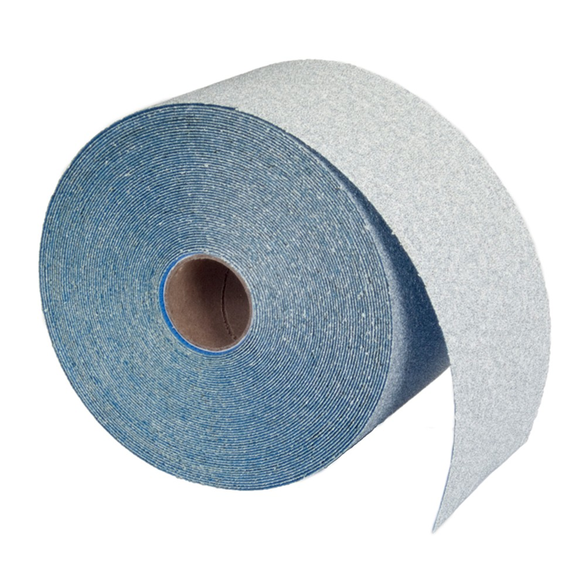 Norton® Dry Ice®, No-Fil® A975, SG Hook and Loop PSA Coated Abrasive Disc Roll, 13 yd L x 2-3/4 in W, P320/Very Fine