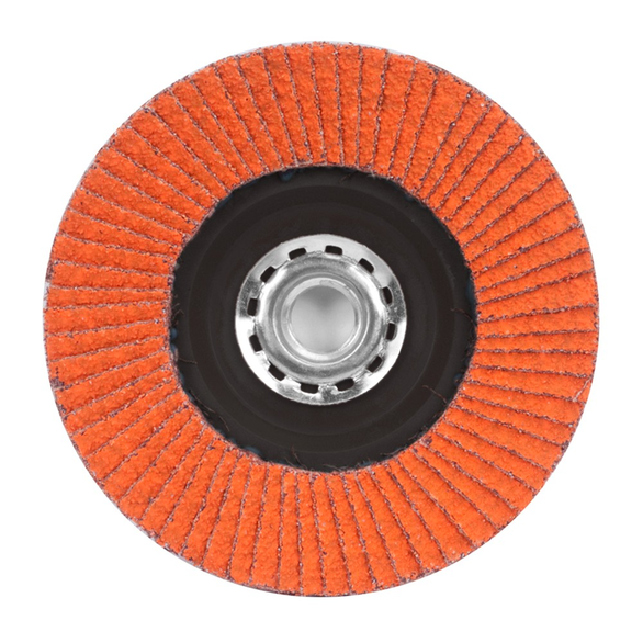 Blaze R980P CA Coarse Grit Arbor Thread Plastic Flat Flap Disc