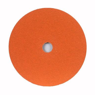 Norton® Metalite® F220 Coated Abrasive Disc, 5 in Dia, 7/8 in, 80/Medium, Aluminum Oxide Abrasive