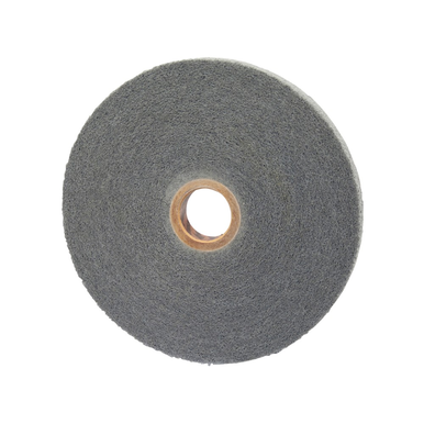 Norton® Bear-Tex® 66254403707 Convolute Non-Woven Abrasive Wheel, 8 in Dia x 1/2 in THK, 3 in, Fine Grade