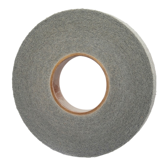 Norton® Bear-Tex® 66254409924 Convolute Non-Woven Abrasive Wheel, 8 in Dia x 1 in THK, 3 in, Fine Grade