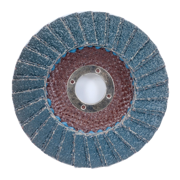 Metal R828 ZA Coarse Grit Center Mount Fiberglass Conical Flap Disc