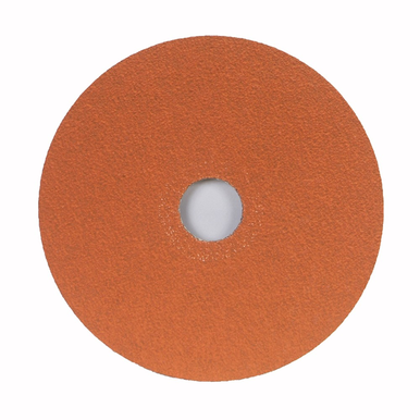 Norton® Blaze® F980 Coated Abrasive Disc, 5 in Dia, 7/8 in, 36/Extra Coarse, Ceramic Alumina Abrasive