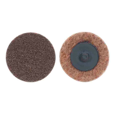 Norton® Rapid Prep™ 66261009191 Quick-Change Non-Woven Abrasive Disc, 2 in Dia, Medium Grade, Aluminum Oxide Abrasive