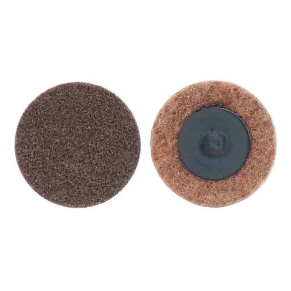 Norton® Rapid Prep™ 66261009194 Quick-Change Non-Woven Abrasive Disc, 3 in Dia, Medium Grade, Aluminum Oxide Abrasive