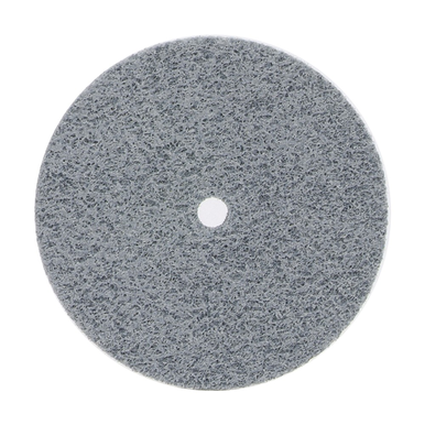 Norton® Bear-Tex® NEX™ Rapid Blend™ 66261014887 Non-Woven Unified Wheel, 3 in Dia x 1/4 in THK, 3/8 in, Fine Grade