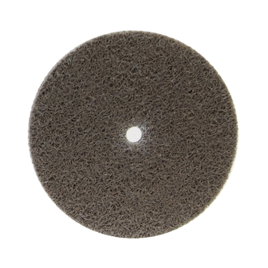Norton® Bear-Tex® NEX™ Rapid Blend™ 66261014930 Non-Woven Unified Wheel, 3 in Dia x 1/4 in THK, 1/4 in, Medium Grade