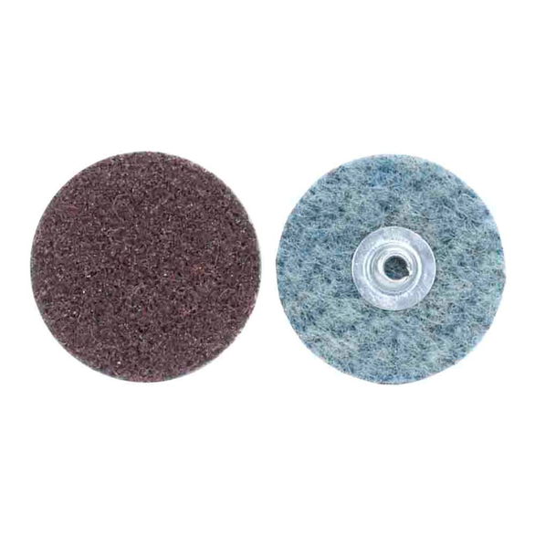 Norton® Rapid Prep™ 66261017818 Quick-Change Non-Woven Abrasive Disc, 3 in Dia, Coarse Grade, Aluminum Oxide Abrasive