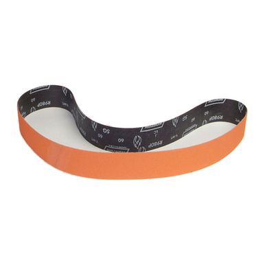Norton® Blaze® R980P Narrow Abrasive Belt, 48 in L x 2 in W, 120/Fine, Ceramic Alumina Abrasive