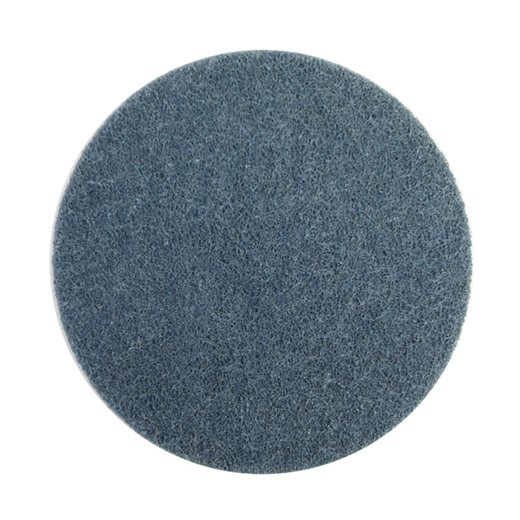 Norton® Rapid Prep™ 66261055020 Non-Woven Abrasive Disc, 4 in Dia, No Hole, Very Fine Grade, Aluminum Oxide Abrasive