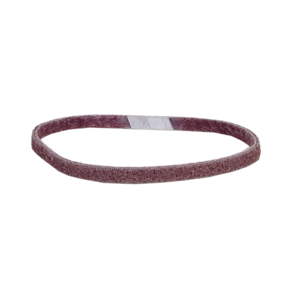 Norton® Bear-Tex®, Rapid Prep™ 66261055310 Low Stretch Xtra Flexible Non-Woven Abrasive Belt, 18 in L x 1/2 in W