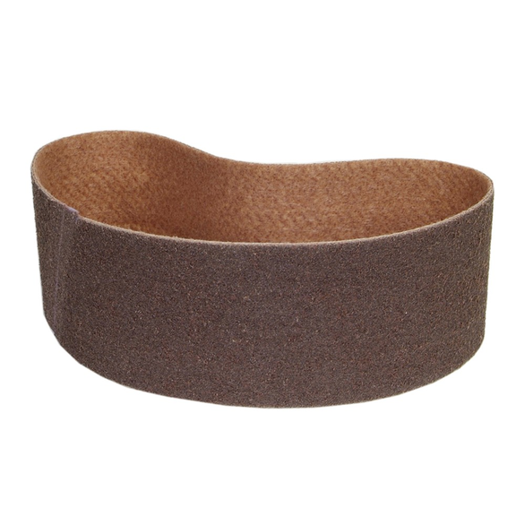 Norton® Bear-Tex®, Rapid Prep™ 66261055330 Benchstand Low Stretch Non-Woven Abrasive Belt, 48 in L x 6 in W, Brown
