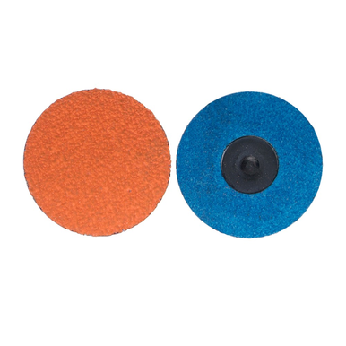 Norton® Blaze® F980 Heavy Duty Quick-Change Coated Abrasive Disc, 2 in Dia, 80/Medium, Ceramic Alumina Abrasive