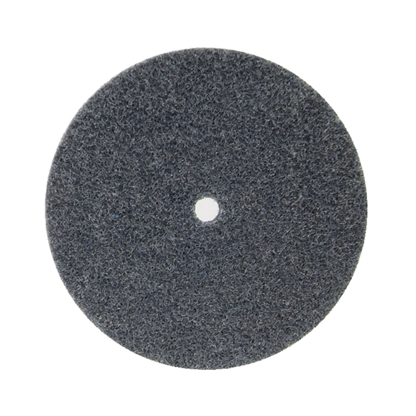 Norton® Bear-Tex® Rapid Blend™ 66261058782 Non-Woven Unified Wheel, 2 in Dia x 1/2 in THK, 1/4 in, Extra Fine Grade