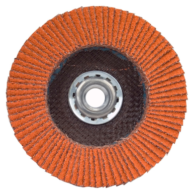 Blaze R980P CA Coarse Grit Arbor Thread Fiberglass HD Flat Flap Disc