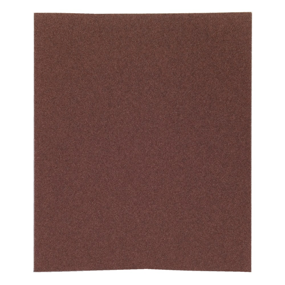 Norton® Metalite® K225 Sanding Sheet, 11 in L x 9 in W, 220/Extra Fine, Aluminum Oxide Abrasive, J-Weight Cloth Backing