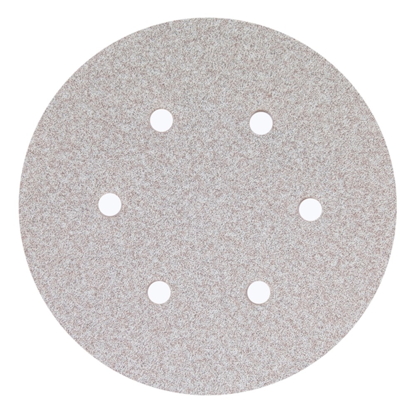 Norton® No-Fil® Adalox® A275 Lightweight Vacuum Coated Abrasive Disc, 6 in Dia, P600/Very Fine, Aluminum Oxide Abrasive