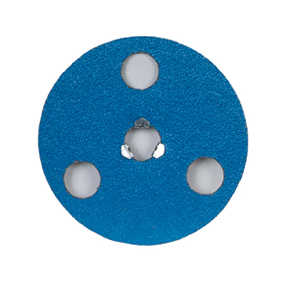 Norton® AVOS®, BlueFire®, Speed-Lok® F826P Coated Abrasive Disc, 7 in Dia, 80/Medium, Zirconia Alumina Blend Abrasive