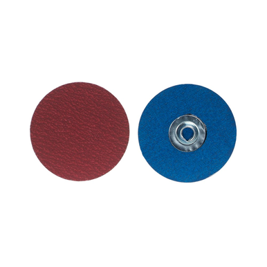 Norton® Speed-Lok® SG R981 Quick-Change Coated Abrasive Disc, 3 in Dia, 80/Medium, Ceramic Alumina Abrasive
