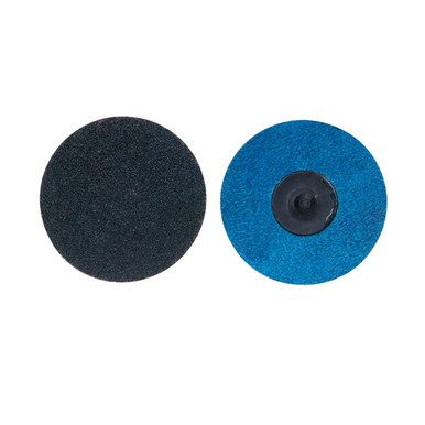 Norton® BlueFire® R884P Quick-Change Standard Coated Abrasive Disc, 3 in Dia, 36/Extra Coarse