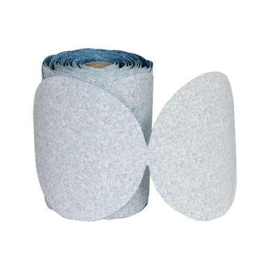Norton® No-Fil®, Dry Ice® A975, SG PSA Open Coated Abrasive Disc Roll, 600 in L x 6 in W, P240/Very Fine