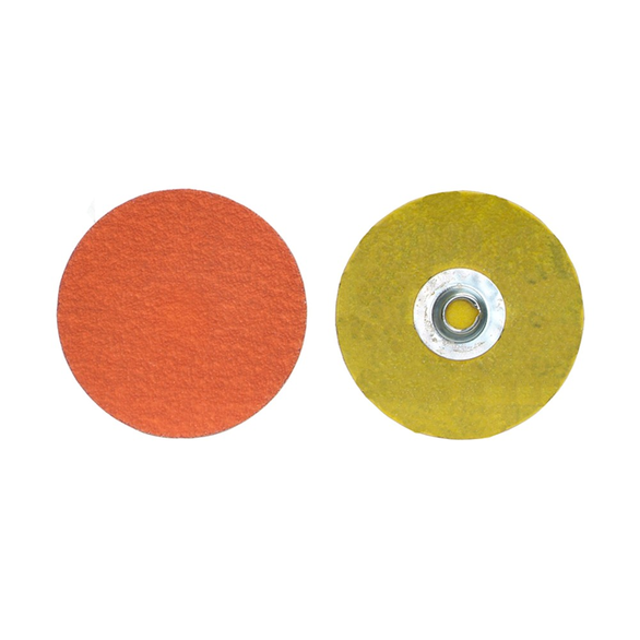 Norton® Blaze® Speed-Lok® R980P Heavy Duty Quick-Change Supersize Coated Abrasive Disc, 2 in Dia, No Hole, 60/Coarse