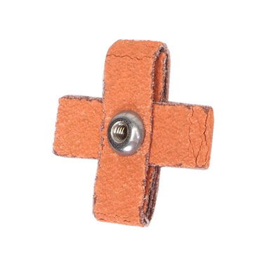 Merit 66261194508 1-1/2X1-1/2 Ceramic AO Abrasive Pad