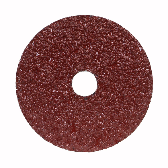 Merit® Metal® F240 Coated Abrasive Disc, 4-1/2 in Dia, 7/8 in, 36/Extra Coarse, Aluminum Oxide Abrasive