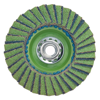 Gemini R766 ZA Coarse Grit Arbor Thread Plastic Flat Flap Disc