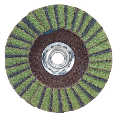 Gemini R766T/R860T ZA Coarse Grit Arbor Thread Fiberglass HD Flat Flap Disc