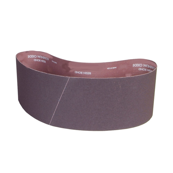 Norton® Metalite® R228 Narrow Abrasive Belt, 48 in L x 6 in W, 120/Fine, Aluminum Oxide Abrasive