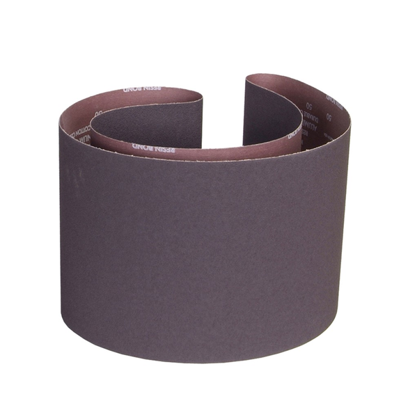 Norton® Metalite® R228 Narrow RR-Flex Abrasive Belt, 70-1/2 in L x 10 in W, 80/Medium, Aluminum Oxide Abrasive