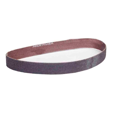 Norton® Metalite® R283 File Abrasive Belt, 12 in L x 1/2 in W, 120/Fine, Aluminum Oxide Abrasive