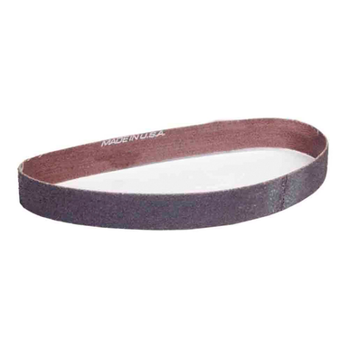 Norton® Metalite® R283 File Abrasive Belt, 24 in L x 1/2 in W, 120/Fine, Aluminum Oxide Abrasive
