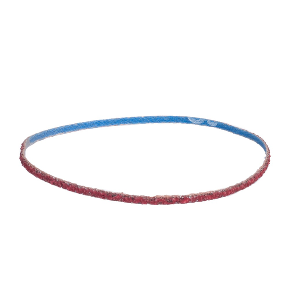 Norton® SG R981 File Abrasive Belt, 18 in L x 3/4 in W, 40/Coarse, Ceramic Alumina Abrasive, Y-Weight Polyester Backing