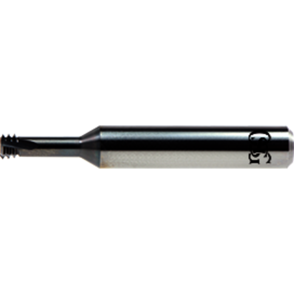 OSG 3900495 M1x0.25 Thread Size, Internal, 3 Flute, Helical Flute Thread Mill
