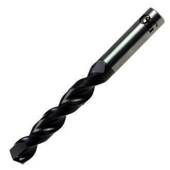 OSG 753219116 0.1915 in, 140 Degree, Solid Carbide, Jobber Length Drill Bit