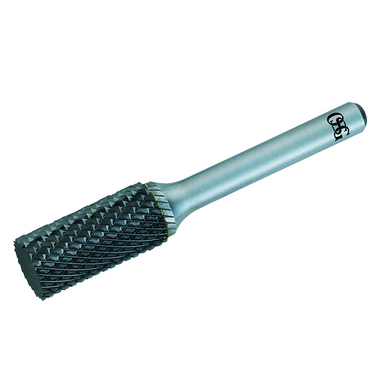 OSG 801-1000-EC 1 In, Medium Tough Cut Cut Dia, Cylinder, Burr