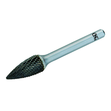 OSG 804-3125-60 Sg-2, 8.00 mm Cut Dia, 6 mm Shank Dia, Burr