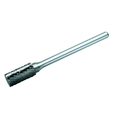 OSG 815-0007 Medium Tough Cut Single End Carbide Burr, Ball Head, 1/4 in Dia Head, 1/4 in L of Cut, 1-1/2 in OAL, Medium Tough Cut