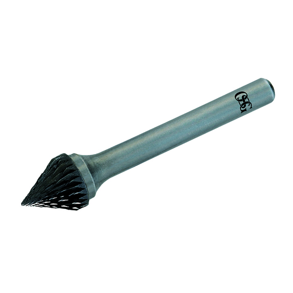 OSG 850-3750-60 Sj-3, 9.00 mm Cut Dia, 6 mm Shank Dia, Burr