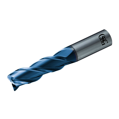 OSG 8533400 20 mm Milling Dia, 100 mm LOC, 160 mm OAL, 3 Flutes, Carbide, DLC Coated, Square End Mills