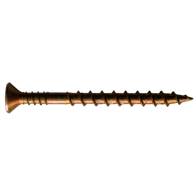 1000/Tub, 6 Tubs/Carton, 24 Carton/Pallet, 2 in, Zinc, Collated, Wood Screw