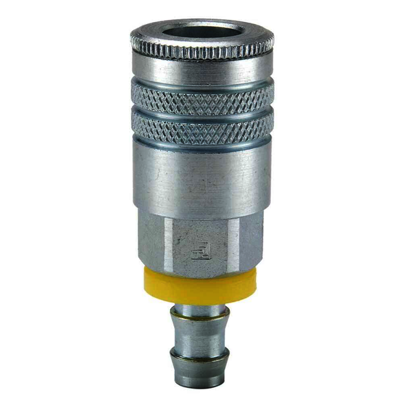 300 psi, Steel, 3/8 in Body, Industrial Interchange, Coupler