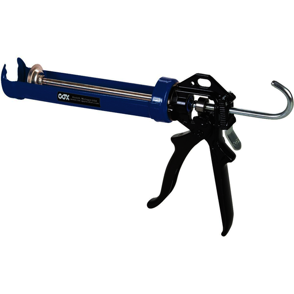 3/Carton, Blue/Black, 29 oz, Jumbo Quart Caulk Gun, Applicator