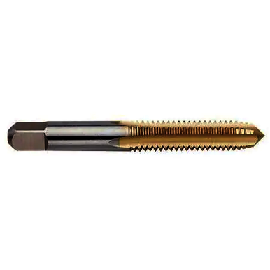 #10-24, Plug, Vanadium High Speed Steel, Straight Flute Hand, Extension Tap