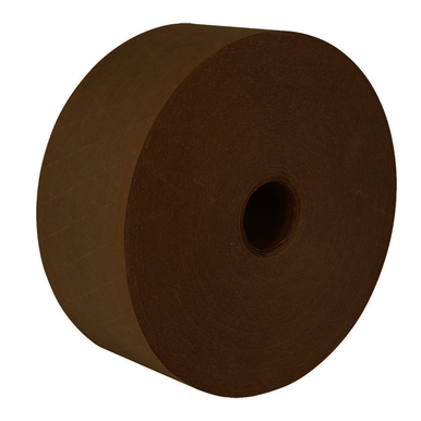 10 Roll/Carton, 63 Carton/Skid, 450 ft X 70 mm, 3-Way Reinforced, Water Activated Tape