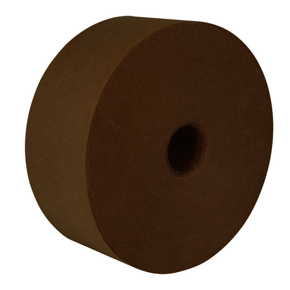 10 Roll/Carton, 63 Carton/Skid, 450 ft X 70 mm, 3-Way Reinforced, Water Activated Tape