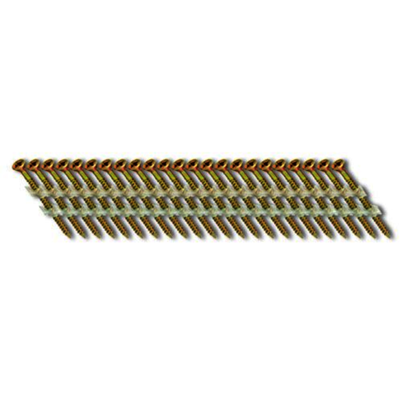 1M/Carton, 96 Carton/Skid, 2 in, Electro Galvanized, Wood, Framing Nail